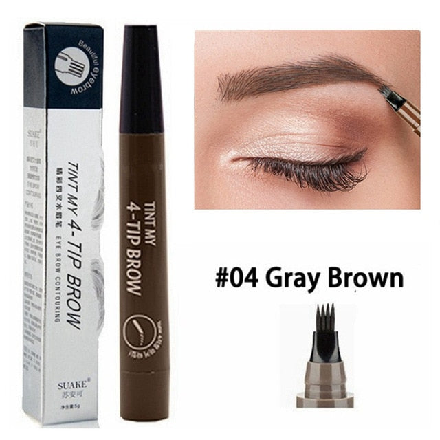 Load image into Gallery viewer, Waterproof eyebrow pencil suitable all eyebrow colors
