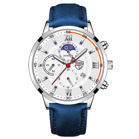 Luxury men's watches, sports, leather Sora 12_colors