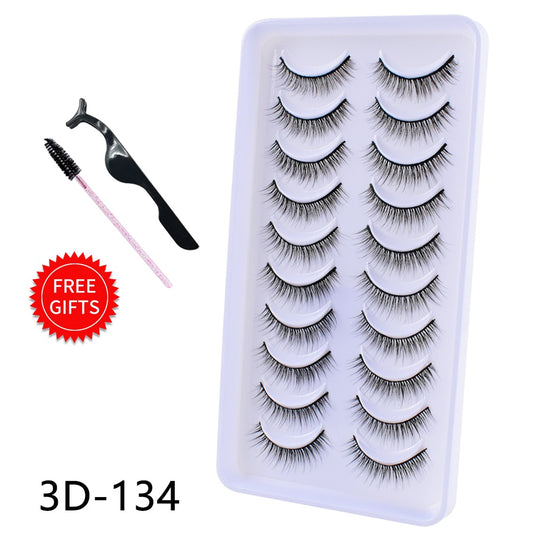 5/10 Pairs 3D Mink Lashes Dramatic Natural Lashes