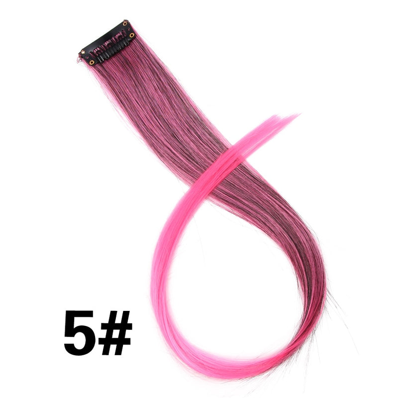Load image into Gallery viewer, Synthetic Hair Extensions For Hair Extension soft joints all the colors
