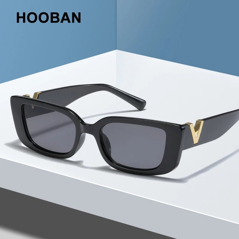 Load image into Gallery viewer, luxury women's sunglasses rectangular lens The latest fashion
