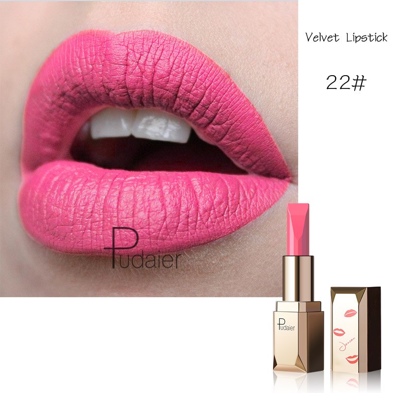 Load image into Gallery viewer, 24 colors sexy long lasting matte red lipstick waterproof lip makeup
