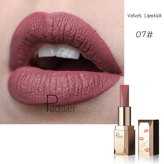 24 colors sexy long lasting matte red lipstick waterproof lip makeup