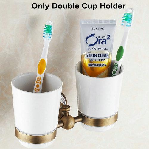 Load image into Gallery viewer, Luxurious set of clothes hangers for hanging on the wall Porcelain in copper color The most diverse variety to suit your décor
