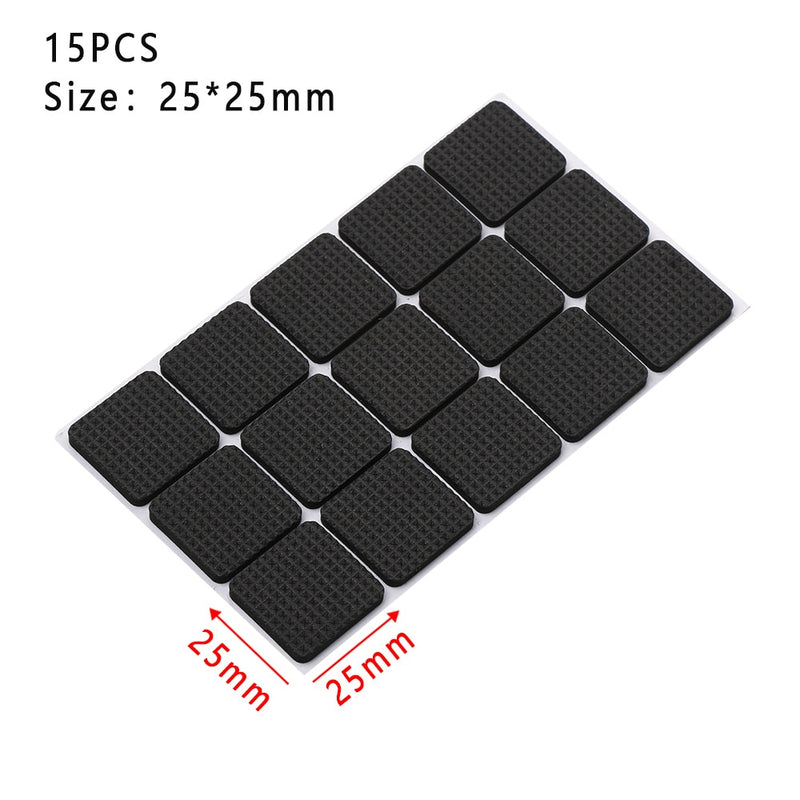 Load image into Gallery viewer, 1-24PCS anti slip mat bumper and thickening self pads for chairs, tables, and hardware
