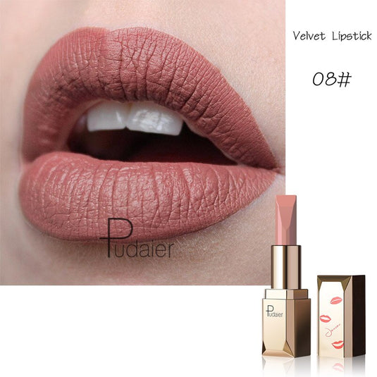 24 colors sexy long lasting matte red lipstick waterproof lip makeup