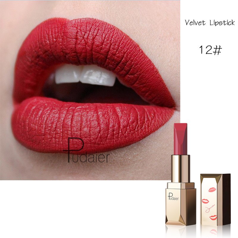Load image into Gallery viewer, 24 colors sexy long lasting matte red lipstick waterproof lip makeup
