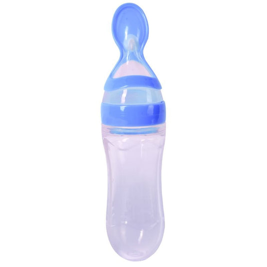 Kids, plastic spoon with dropper To feed the infants, and facilitate the handling of the child There: 11_color