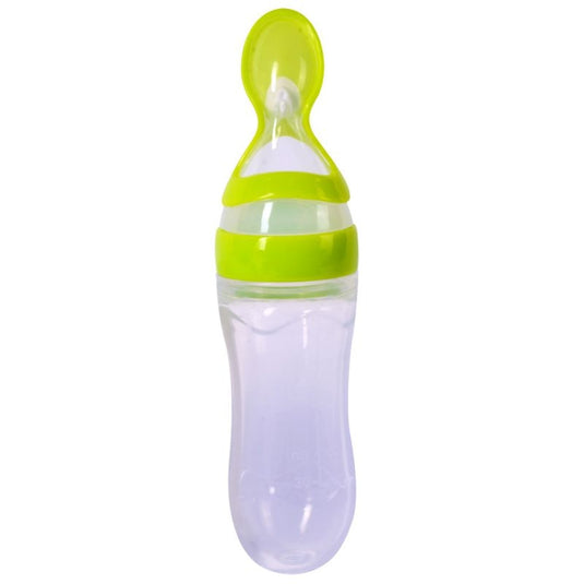 Kids, plastic spoon with dropper To feed the infants, and facilitate the handling of the child There: 11_color