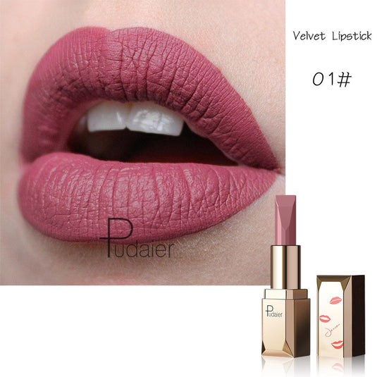 24 colors sexy long lasting matte red lipstick waterproof lip makeup