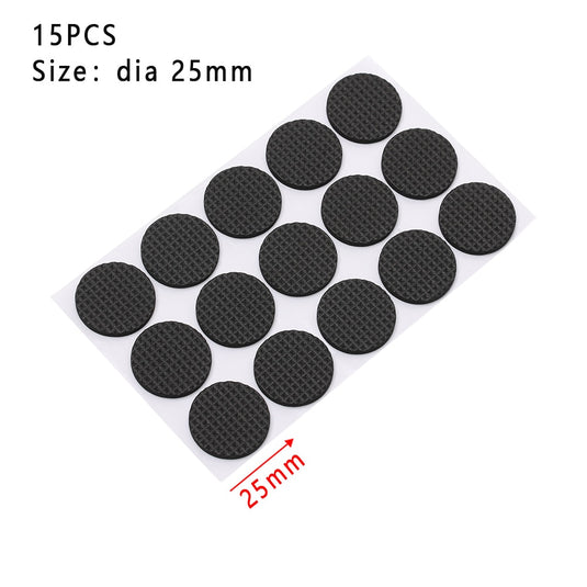 1-24PCS anti slip mat bumper and thickening self pads for chairs, tables, and hardware
