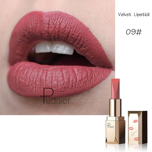 24 colors sexy long lasting matte red lipstick waterproof lip makeup