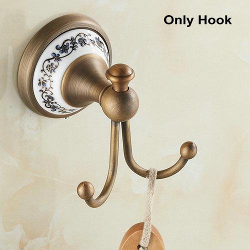 Load image into Gallery viewer, Luxurious set of clothes hangers for hanging on the wall Porcelain in copper color The most diverse variety to suit your décor
