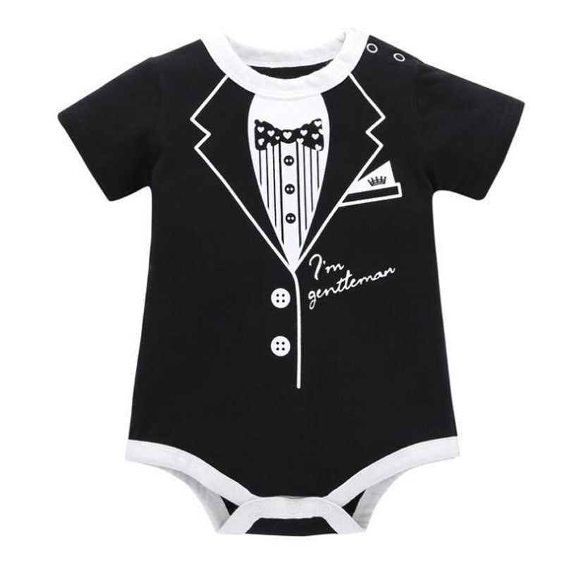 Load image into Gallery viewer, Cotton clothes for newborn babies summer clothes with cute graphics age :_3m_12m.
