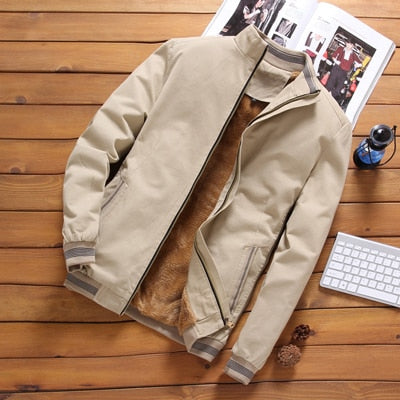 Load image into Gallery viewer, Elegant men’s puffer jacket, woolen, warm, 5_ colors
