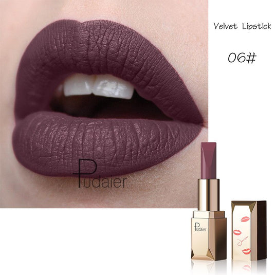 24 colors sexy long lasting matte red lipstick waterproof lip makeup