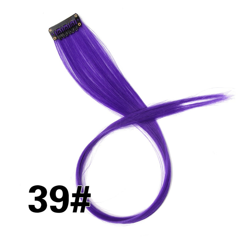 Load image into Gallery viewer, Synthetic Hair Extensions For Hair Extension soft joints all the colors
