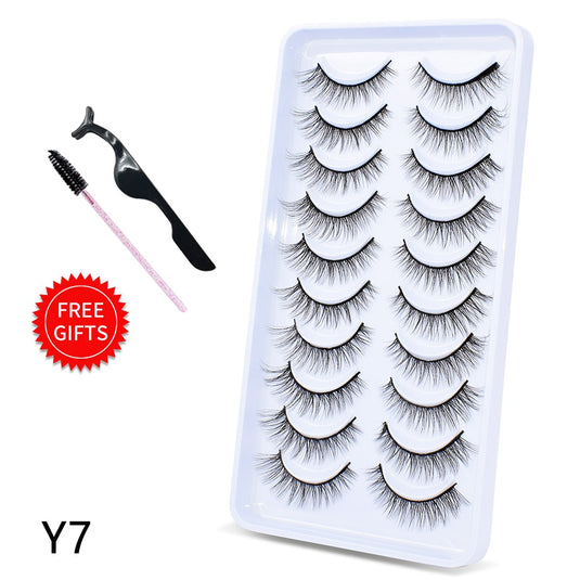 5/10 Pairs 3D Mink Lashes Dramatic Natural Lashes
