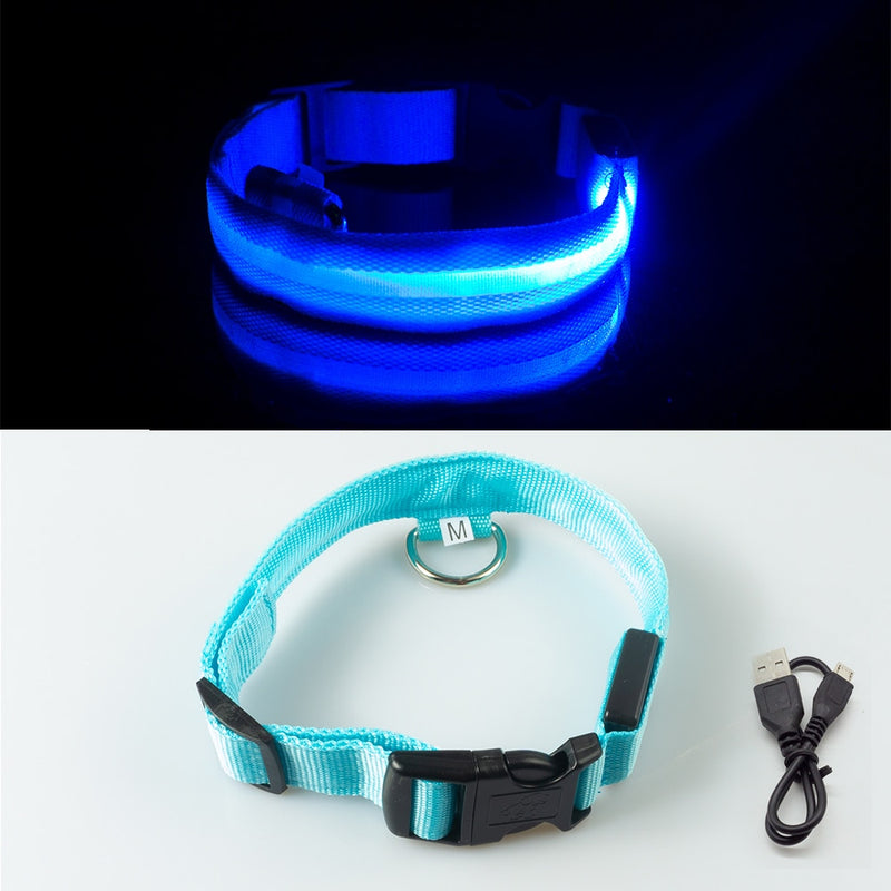 Load image into Gallery viewer, Luminous dog and pet collar, USB charging
