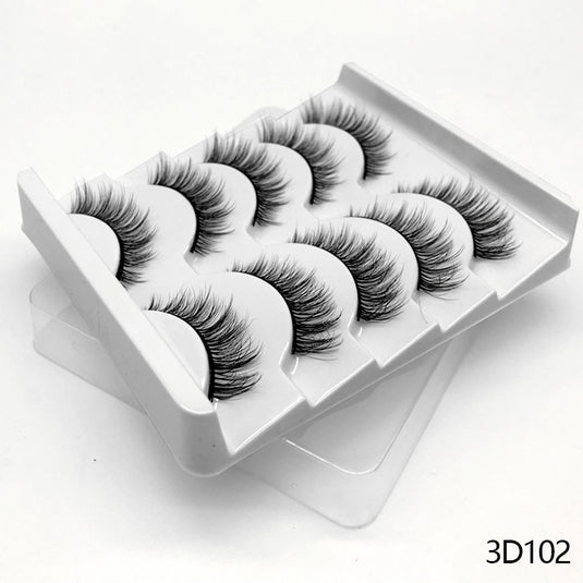3D eyelashes are reusable, long and beautifully shaped