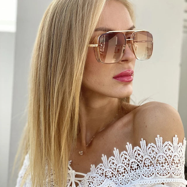 Load image into Gallery viewer, luxury sunglasses for men Eye protection lenses square lenses Made of the finest materials
