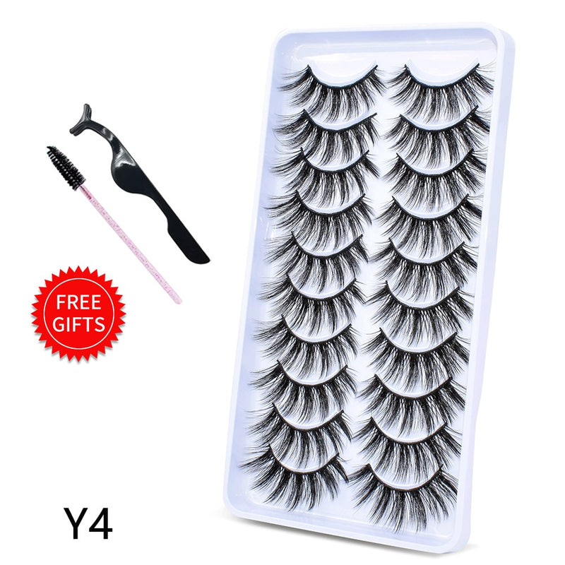 Load image into Gallery viewer, 5/10 Pairs 3D Mink Lashes Dramatic Natural Lashes
