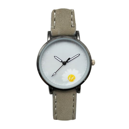 2022 new watch for women Leather strap, glow-in-the-dark hands, some with a ring