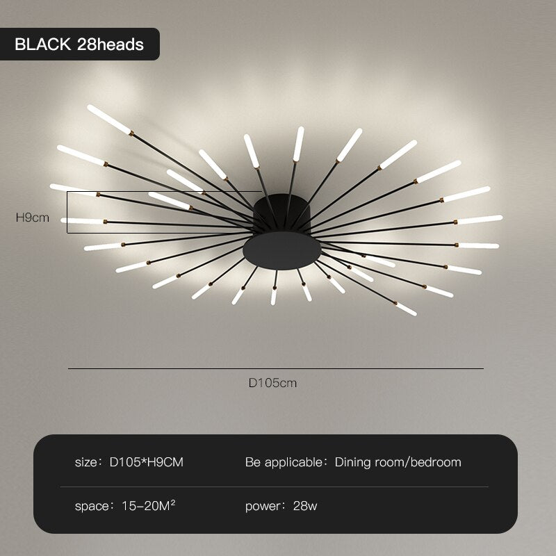 Load image into Gallery viewer, Modern Led Chandelier Lighting Gold Led Ceiling Lamps For Living Room Bedroom Dining Room  Home Design
