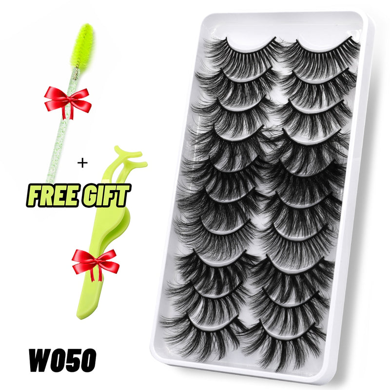 Load image into Gallery viewer, 3D eyelashes are reusable, long and beautifully shaped
