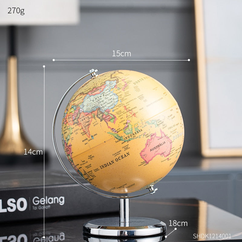Load image into Gallery viewer, home deco accessory rotating learning globe 10_colors
