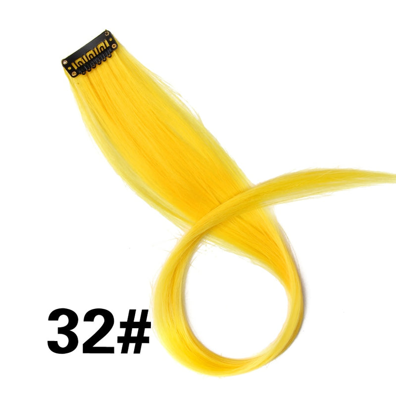 Load image into Gallery viewer, Synthetic Hair Extensions For Hair Extension soft joints all the colors
