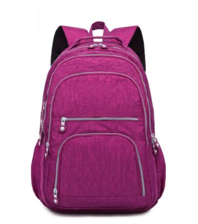 Load image into Gallery viewer, Back bag for teenage girls. Made of nylon, waterproof Several sections for placing items 13_color
