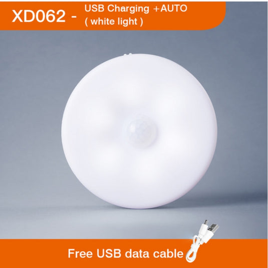 Motion fluorescent night lights for kids With a USB connection for charging