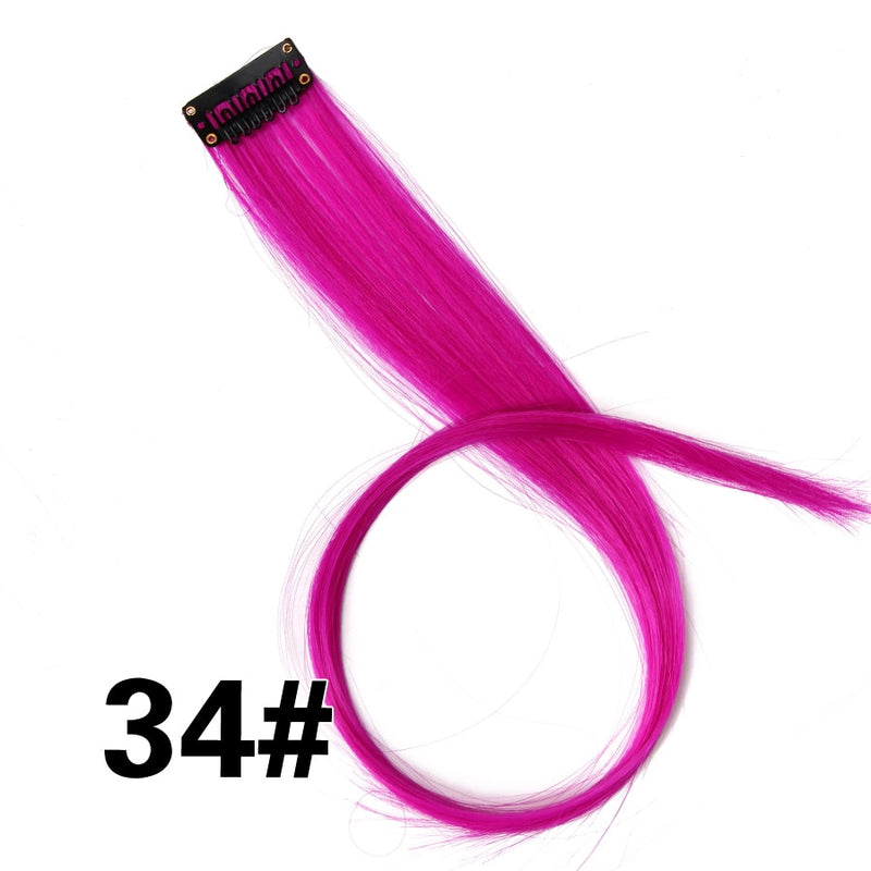 Load image into Gallery viewer, Synthetic Hair Extensions For Hair Extension soft joints all the colors
