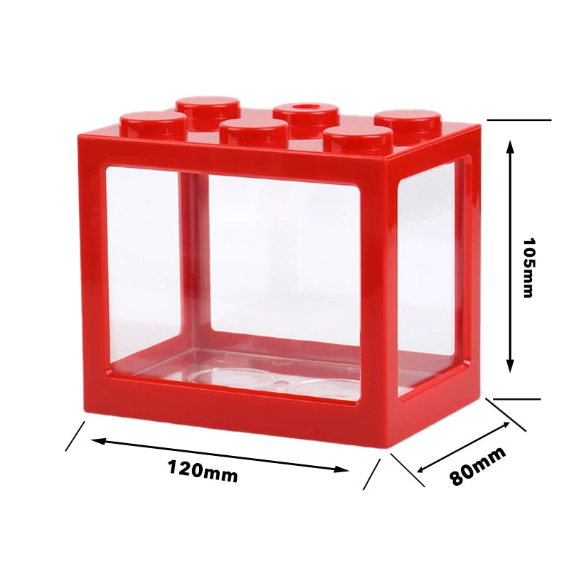 Load image into Gallery viewer, Basins in the form of logo cubes small and stacked on top of each other Breeding fish, spiders. reptile 4 colors
