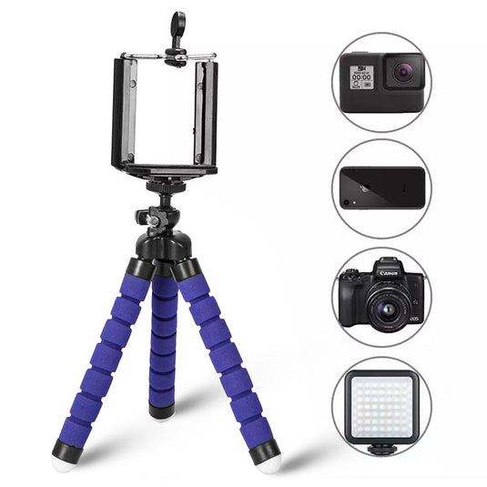 Flexible tripod for phones, mini holder for phones  available in 4_colors