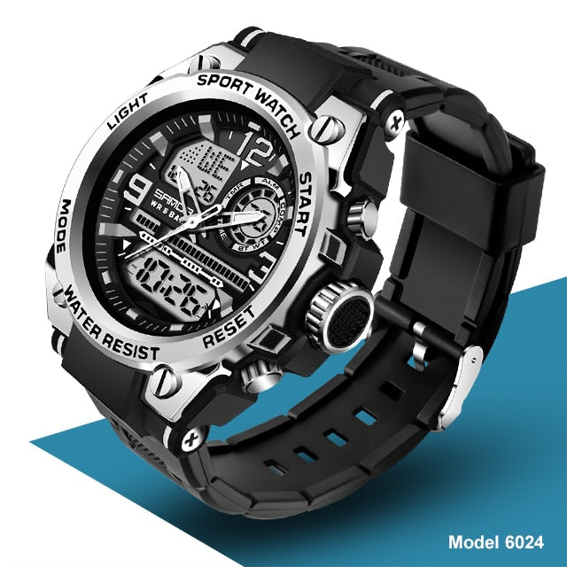 Load image into Gallery viewer, SANDA 2022 Men's Watches Top Brand, Sport Watch, Water Resistant 10_colors
