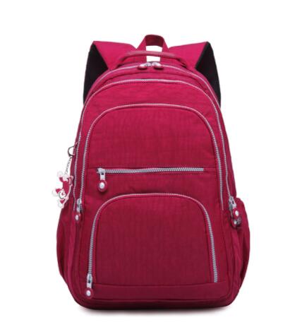 Back bag for teenage girls. Made of nylon, waterproof Several sections for placing items 13_color