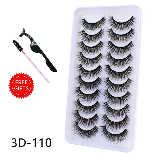 5/10 Pairs 3D Mink Lashes Dramatic Natural Lashes