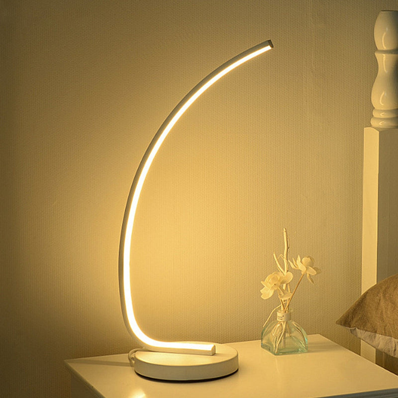 Load image into Gallery viewer, led desk lamps, Threaded shape, for office and home decorations. Various shapes
