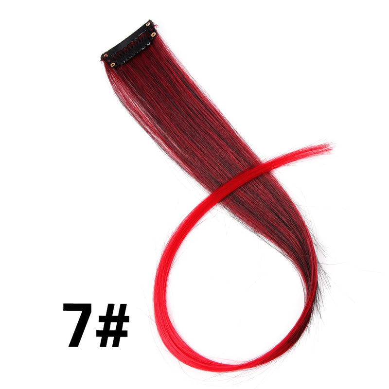 Load image into Gallery viewer, Synthetic Hair Extensions For Hair Extension soft joints all the colors
