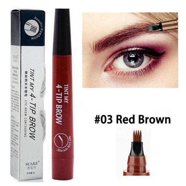 Load image into Gallery viewer, Waterproof eyebrow pencil suitable for all eyebrow colors
