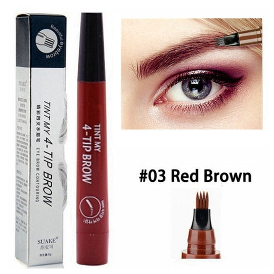 Waterproof eyebrow pencil suitable for all eyebrow colors
