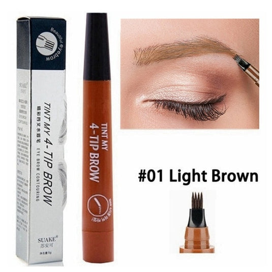 Waterproof eyebrow pencil suitable for all eyebrow colors