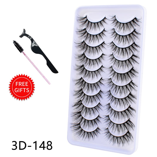 5/10 Pairs 3D Mink Lashes Dramatic Natural Lashes