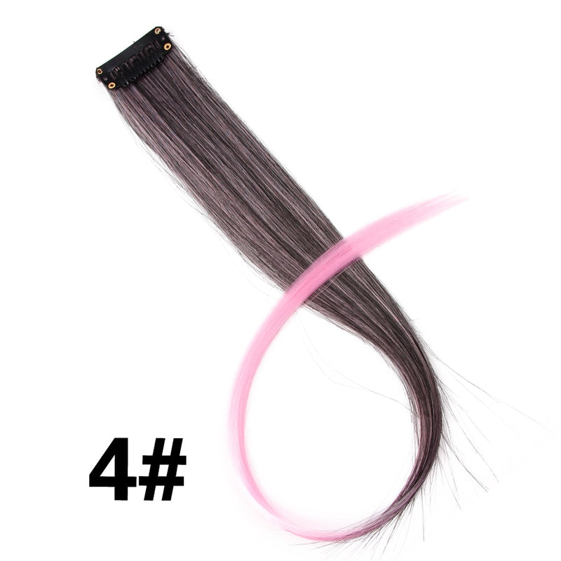 Load image into Gallery viewer, Synthetic Hair Extensions For Hair Extension soft joints all the colors
