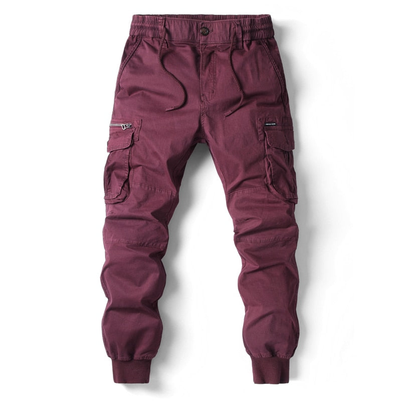 Load image into Gallery viewer, Cotton pants for men, military style, practical, 8_colors
