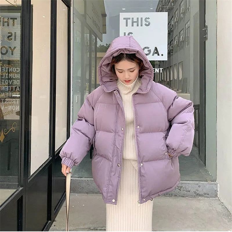 Load image into Gallery viewer, A very beautiful bomber jacket suitable for winter and snow days
