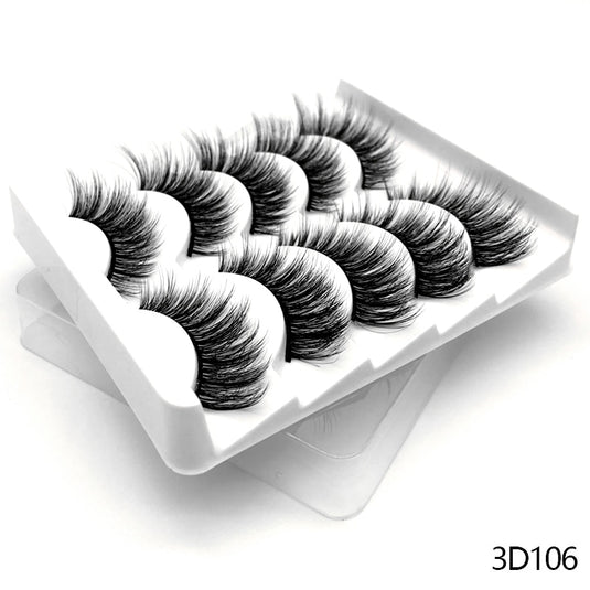 3D eyelashes are reusable, long and beautifully shaped