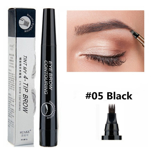 Load image into Gallery viewer, Waterproof eyebrow pencil suitable for all eyebrow colors
